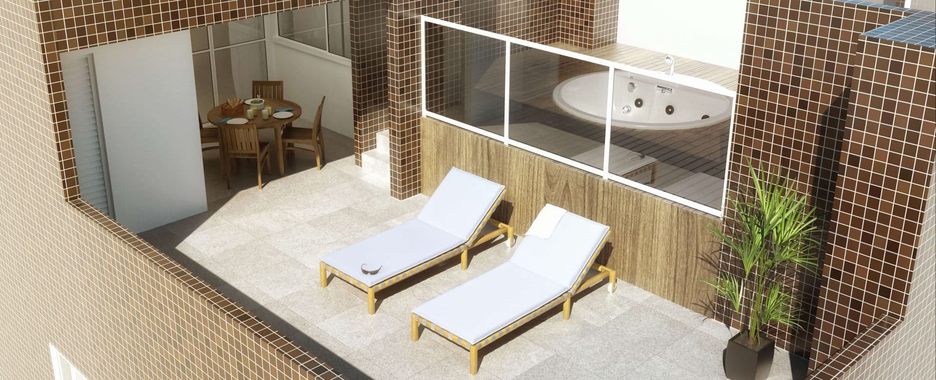 Imagem destaque do Residencial Santorini