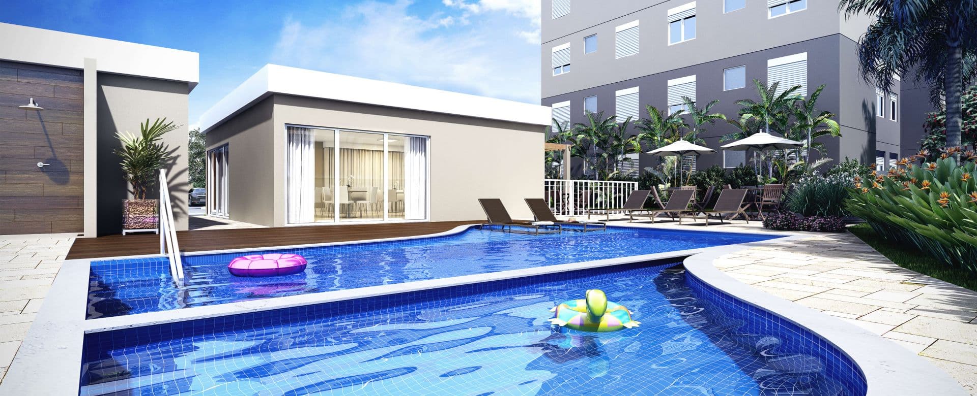 Imagem destaque do Quartier Residencial Clube