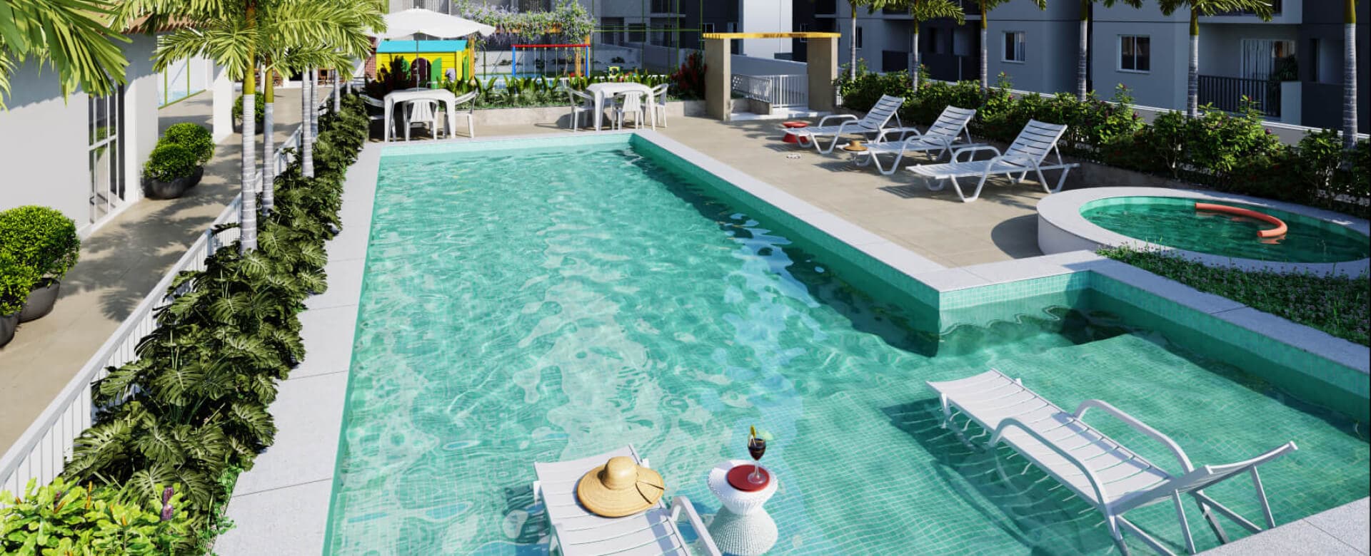 Imagem destaque do Quattro Residencial Clube