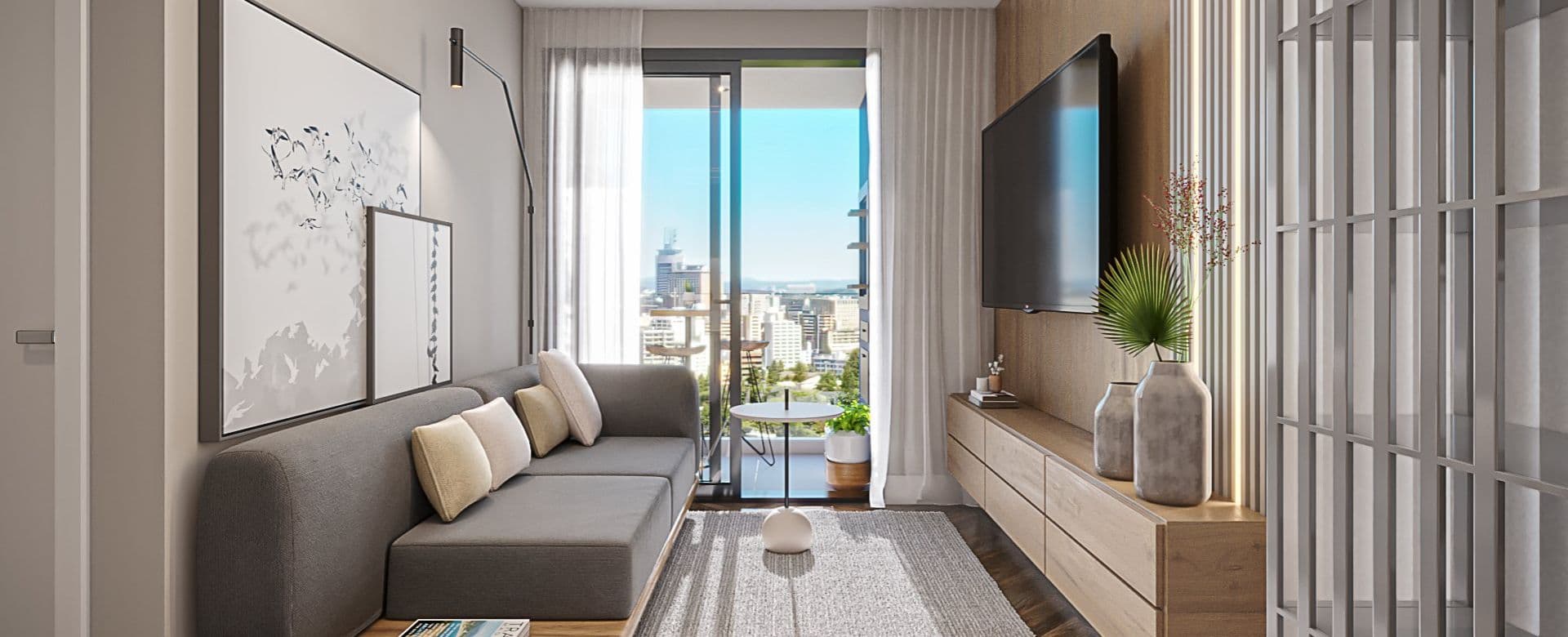 Imagem destaque do Square House Portão