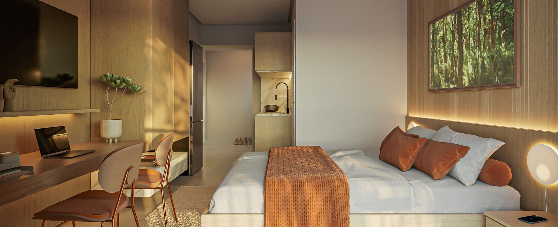 Imagem destaque do Auge Resort Tatuapé Home Spaces